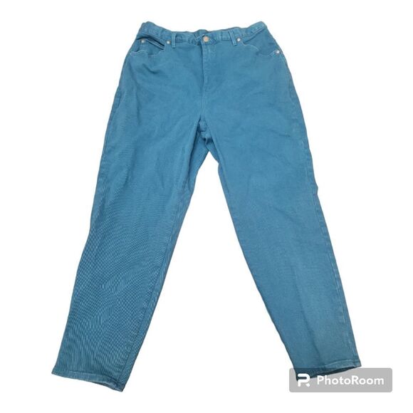 Capistrano Jeans Vintage Mom Jeans Straight Leg Blue Denim High-Rise Size 20W - Picture 1 of 9